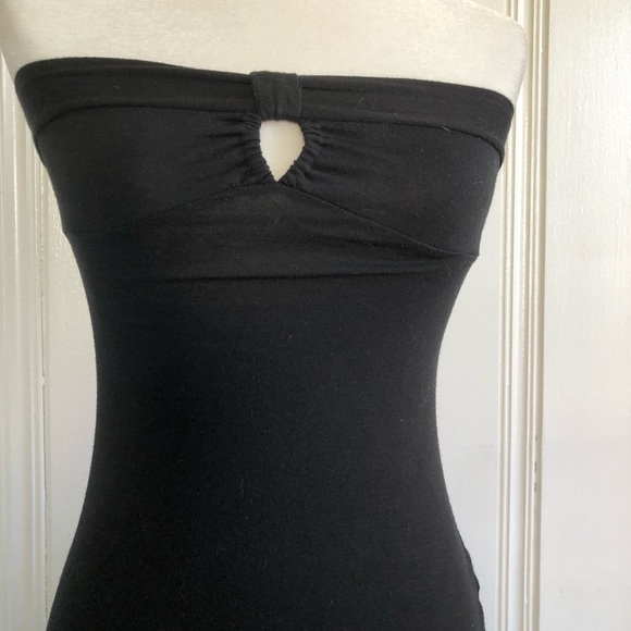 Black tube top - Picture 3 of 4